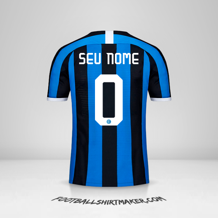 Camisa Inter 2019/20 Cup -  seu nome - 0
