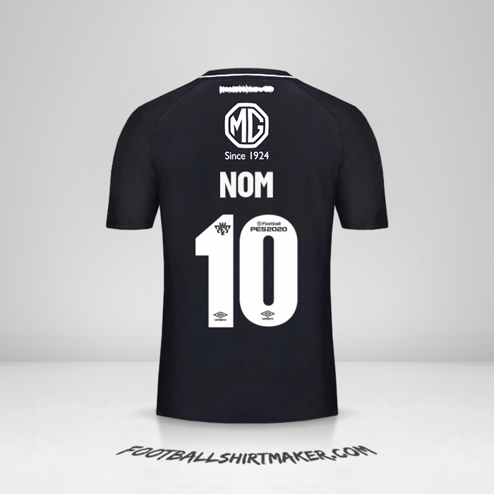 Maillot Colo Colo 2019/20 Extérieur -  nom - 10