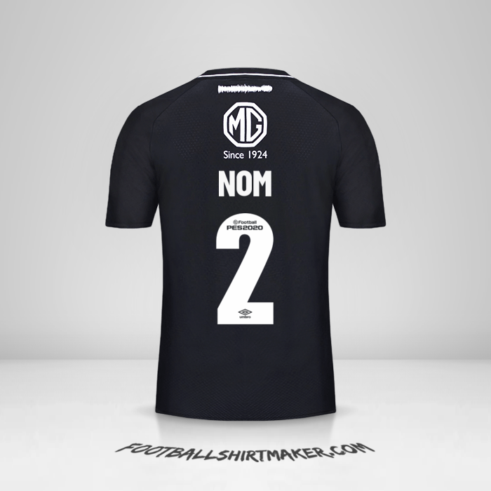Maillot Colo Colo 2019/20 Extérieur -  nom - 2