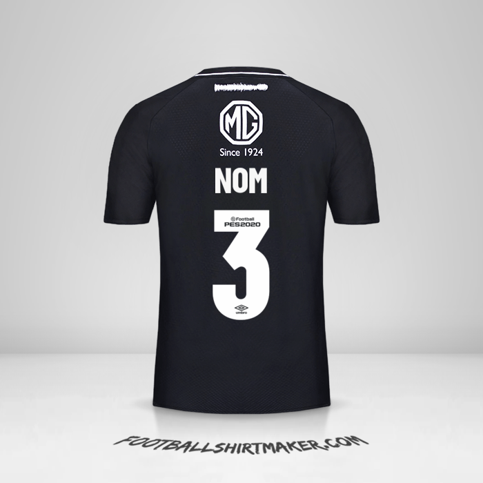 Maillot Colo Colo 2019/20 Extérieur -  nom - 3