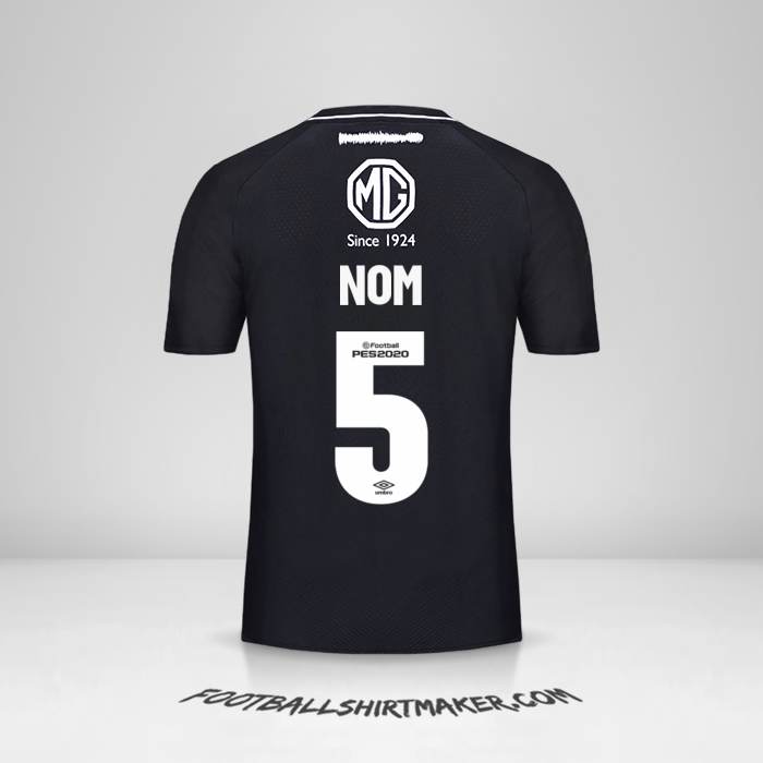 Maillot Colo Colo 2019/20 Extérieur -  nom - 5