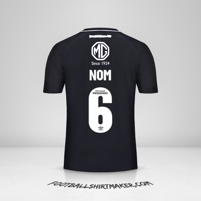Maillot Colo Colo 2019/20 Extérieur -  nom - 6
