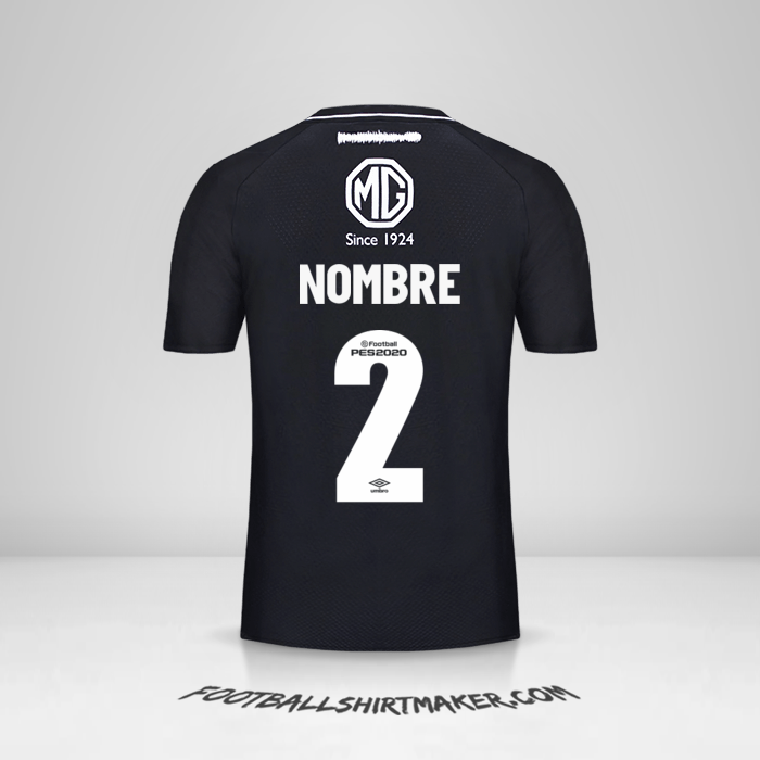 Camiseta Colo Colo 2019/20 Visita -  nombre - 2