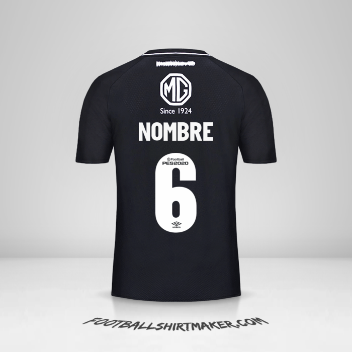 Jersey Colo Colo 2019/20 Visita -  nombre - 6