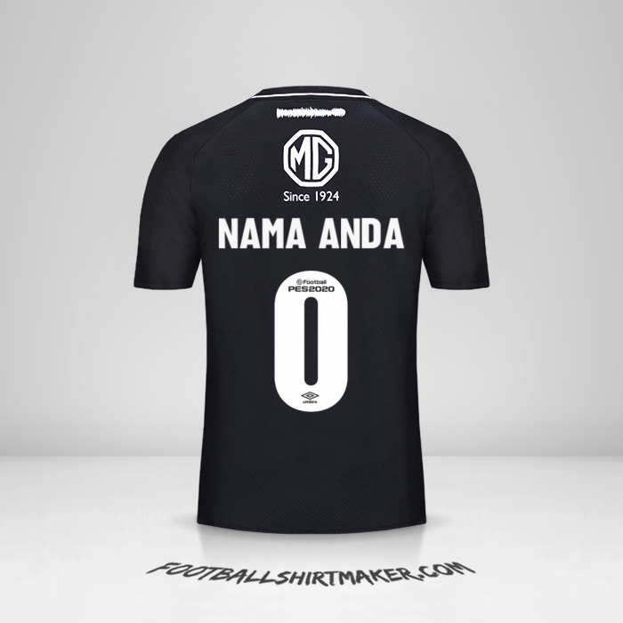 Jersey Colo Colo 2019/20 II -  nama anda - 0