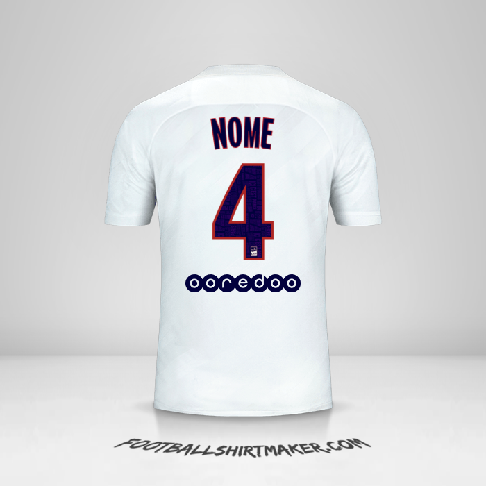 Maglia Paris Saint Germain 2019/20 Terza -  nome - 4