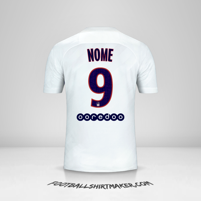 Maglia Paris Saint Germain 2019/20 Terza -  nome - 9