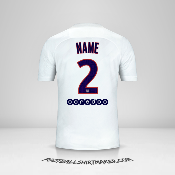 Shirt Paris Saint Germain 2019/20 Third -  name - 2