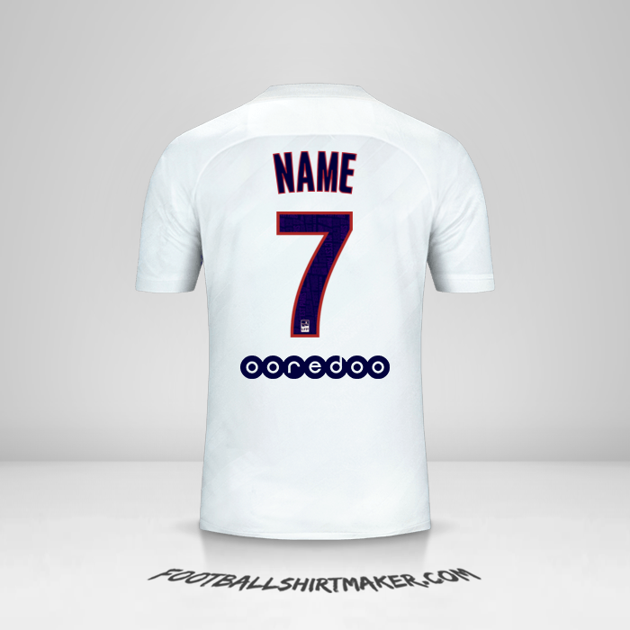 Jersey Paris Saint Germain 2019/20 Third -  name - 7