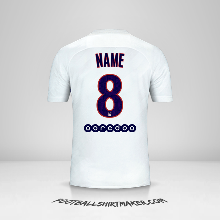Shirt Paris Saint Germain 2019/20 Third -  name - 8