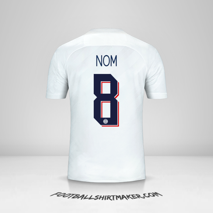 Maillot Paris Saint Germain Cup 2019/20 Troisième -  nom - 8