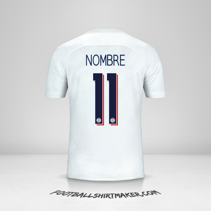 Camiseta Paris Saint Germain Cup 2019/20 Tercera -  nombre - 11