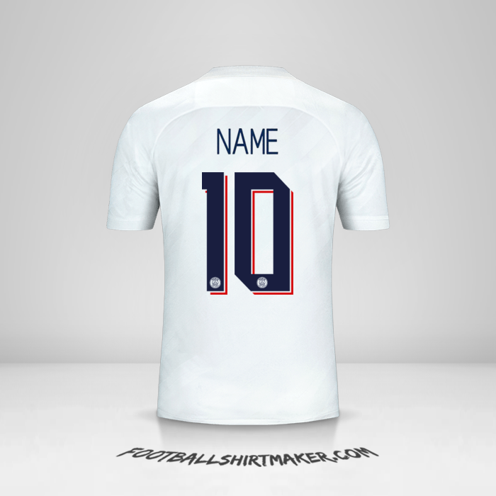 Trikot Paris Saint Germain Cup 2019/20 Dritte -  name - 10