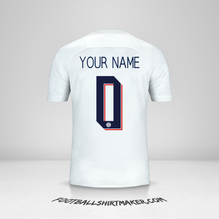 Shirt Paris Saint Germain Cup 2019/20 III -  your name - 0