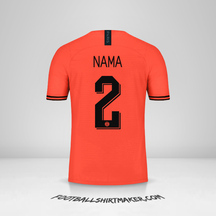 Jersey Paris Saint Germain Cup 2019/20 Alternatif -  nama - 2