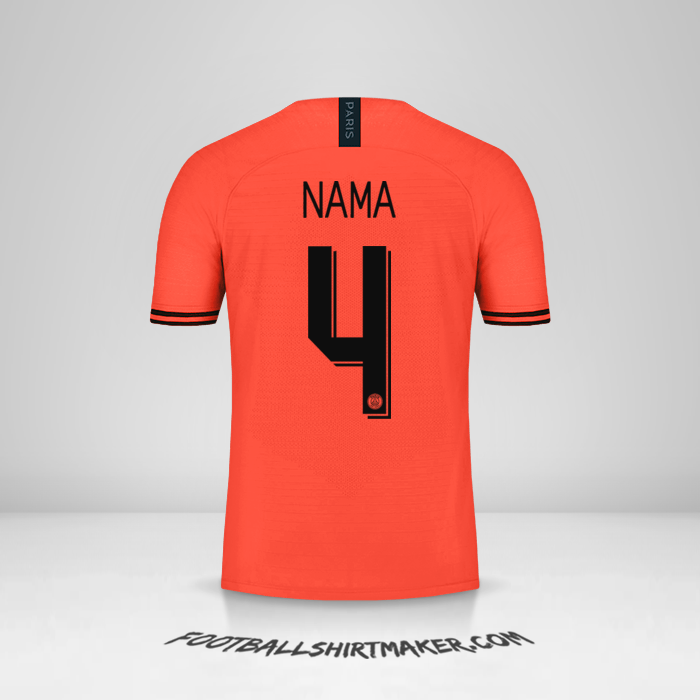 Jersey Paris Saint Germain Cup 2019/20 Alternatif -  nama - 4