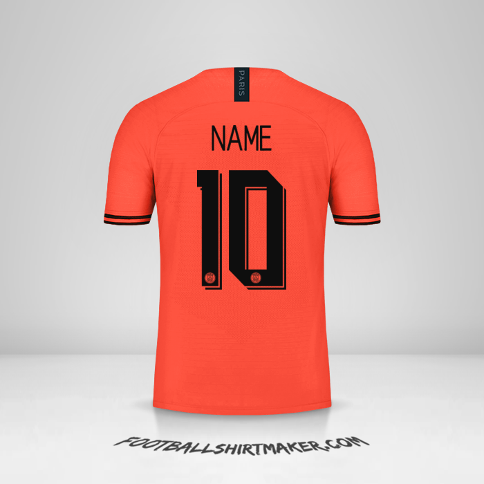 Shirt Paris Saint Germain Cup 2019/20 Away -  name - 10