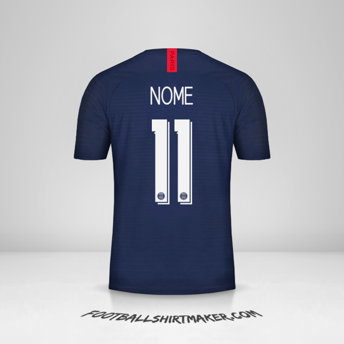 Camisola Paris Saint Germain Cup 2019/20 -  nome - 11
