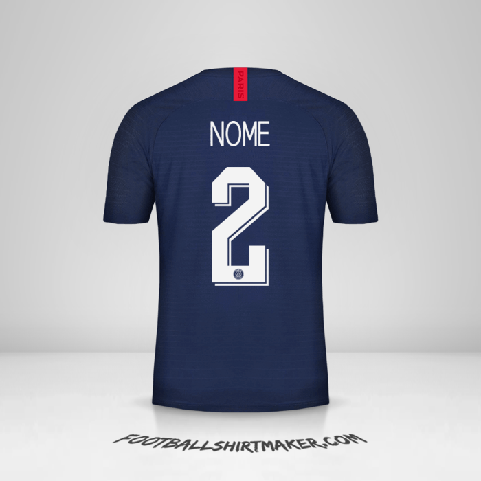 Maglia Paris Saint Germain Cup 2019/20 -  nome - 2