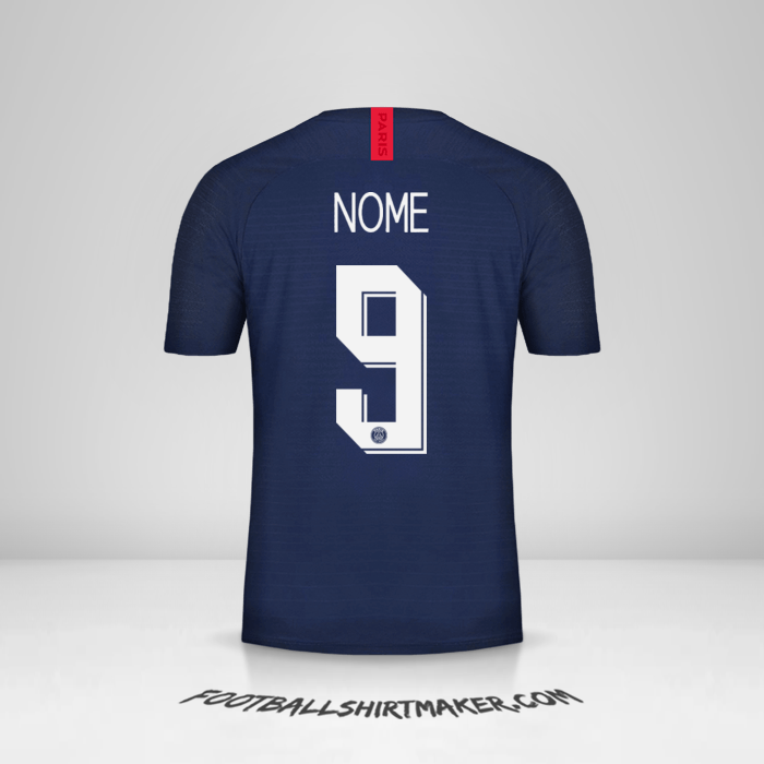 Maglia Paris Saint Germain Cup 2019/20 -  nome - 9