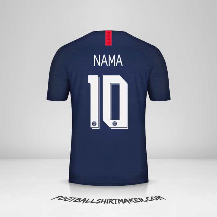 Jersey Paris Saint Germain Cup 2019/20 -  nama - 10
