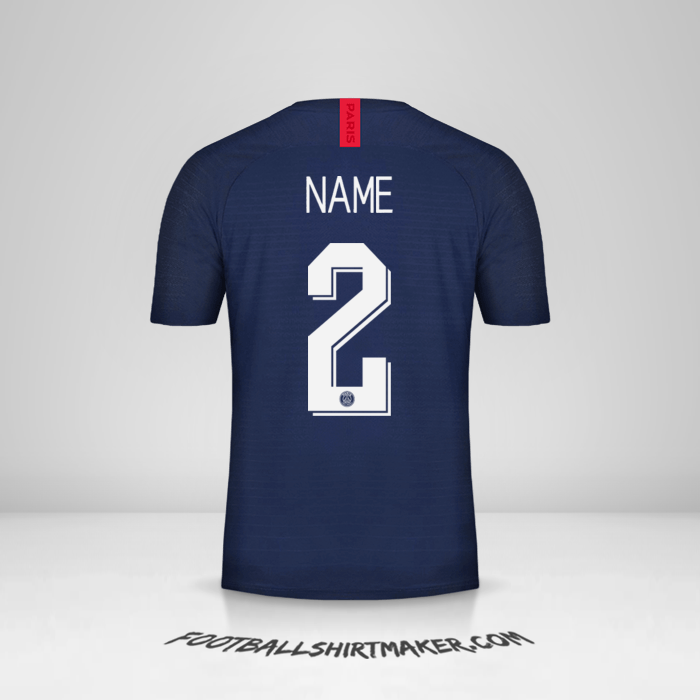 Shirt Paris Saint Germain Cup 2019/20 -  name - 2