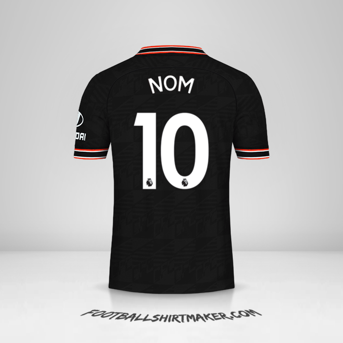 Maillot Chelsea 2019/20 Troisième -  nom - 10