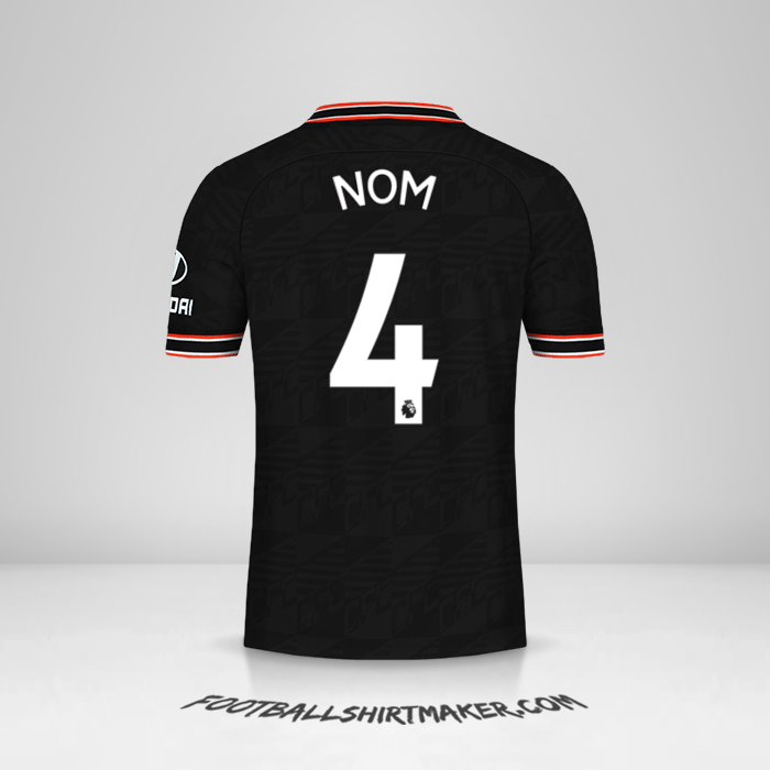 Maillot Chelsea 2019/20 Troisième -  nom - 4