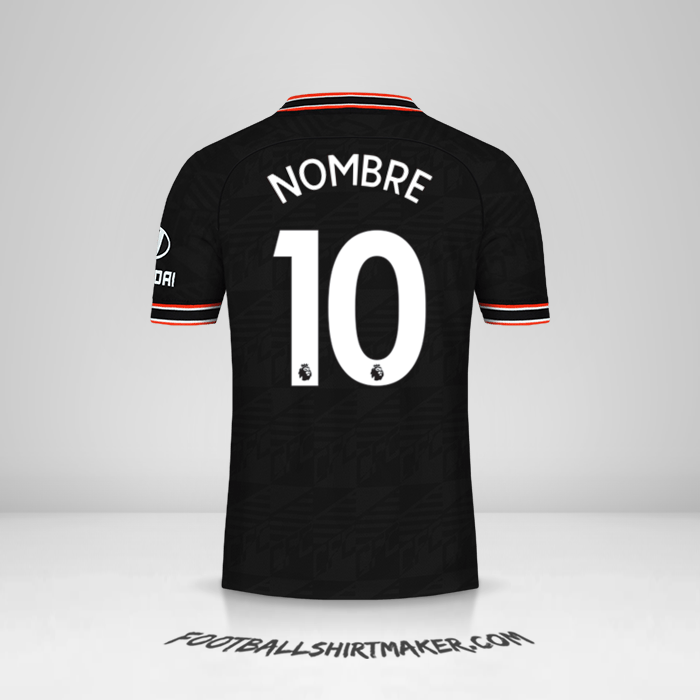 Jersey Chelsea 2019/20 Tercera -  nombre - 10