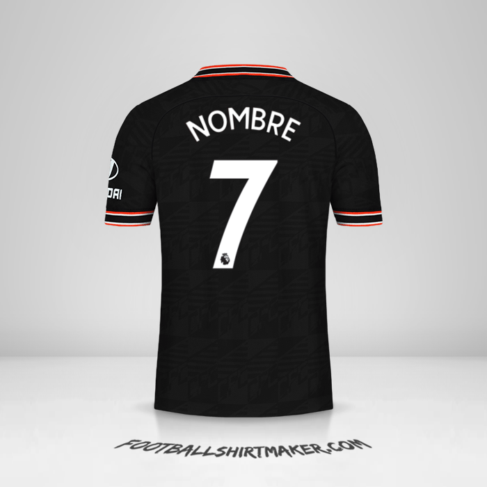 Camiseta Chelsea 2019/20 Tercera -  nombre - 7