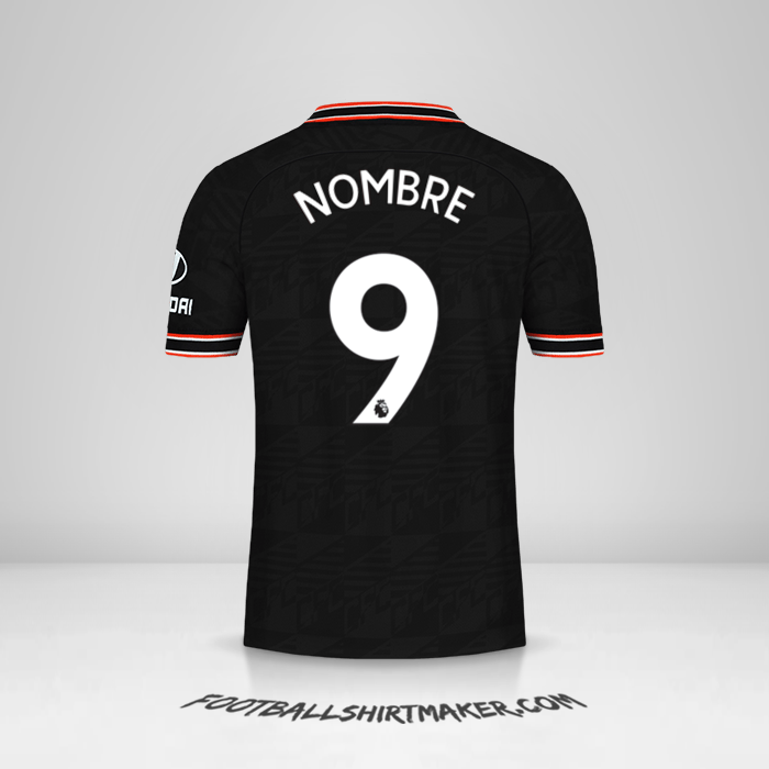 Camiseta Chelsea 2019/20 Tercera -  nombre - 9