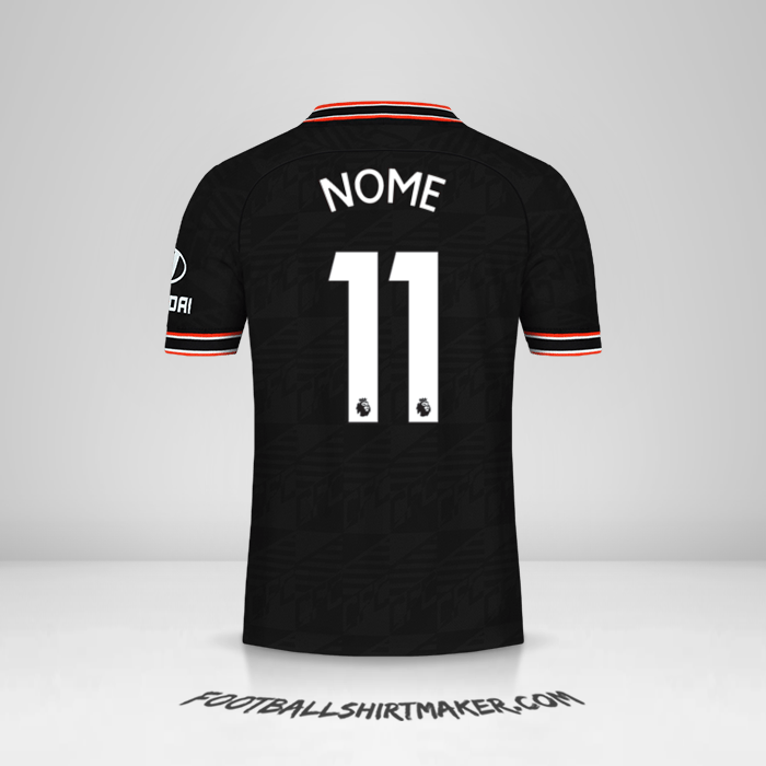 Camisa Chelsea 2019/20 Terceira -  nome - 11