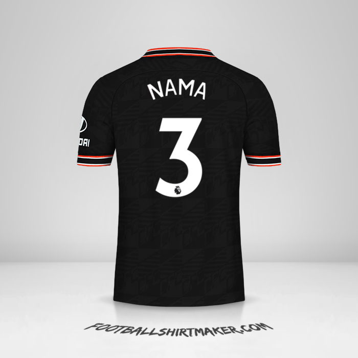 Jersey Chelsea 2019/20 Ketiga -  nama - 3