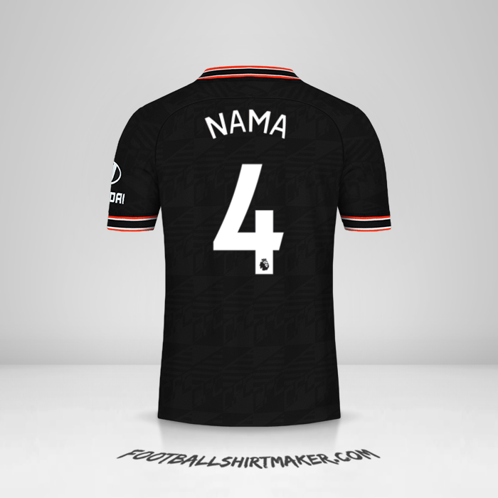 Jersey Chelsea 2019/20 Ketiga -  nama - 4