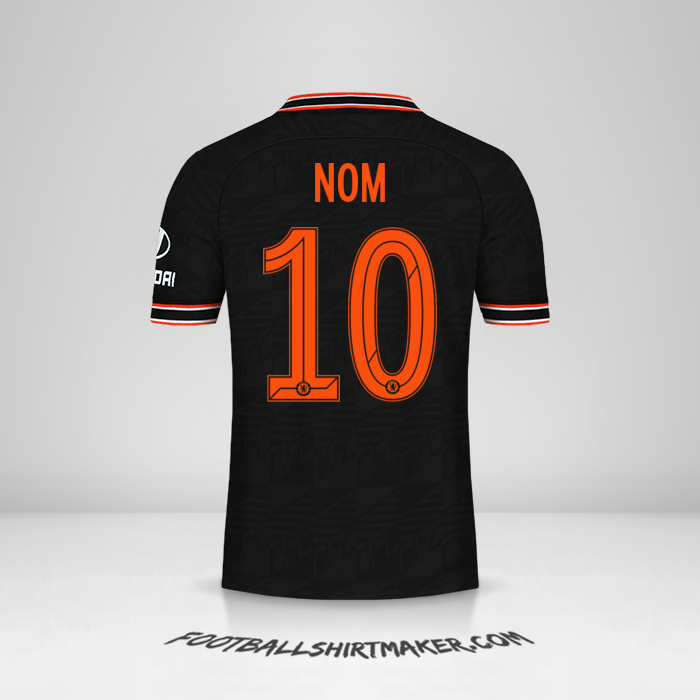 Maillot Chelsea Cup 2019/20 Troisième -  nom - 10