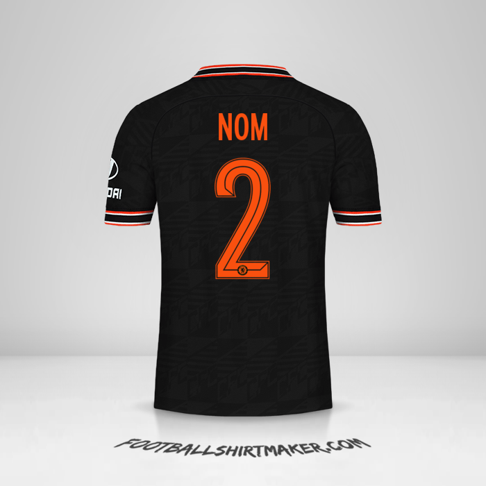 Maillot Chelsea Cup 2019/20 Troisième -  nom - 2