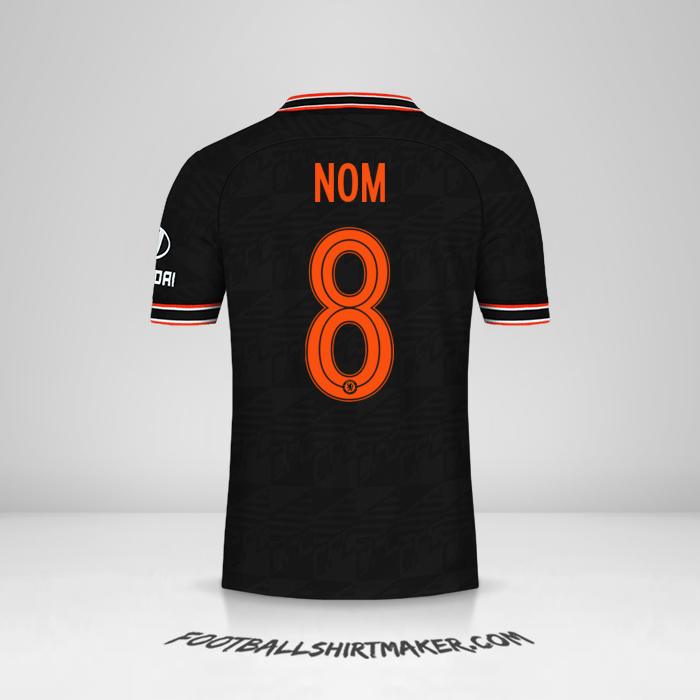 Maillot Chelsea Cup 2019/20 Troisième -  nom - 8