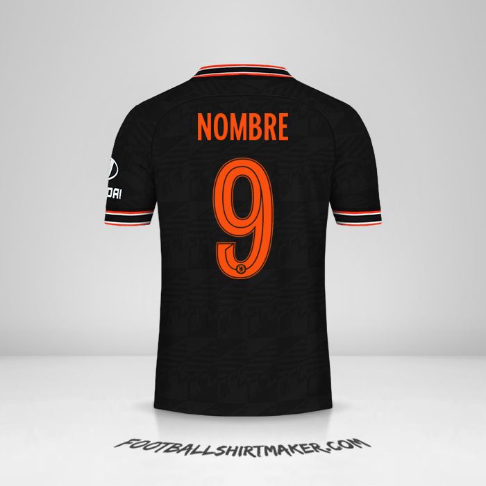 Camiseta Chelsea Cup 2019/20 Tercera -  nombre - 9