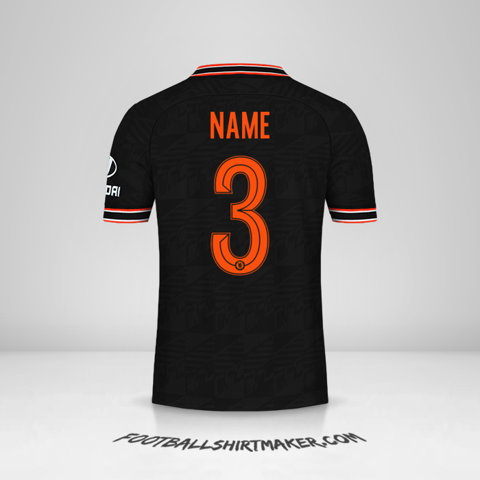Shirt Chelsea Cup 2019/20 Third -  name - 3