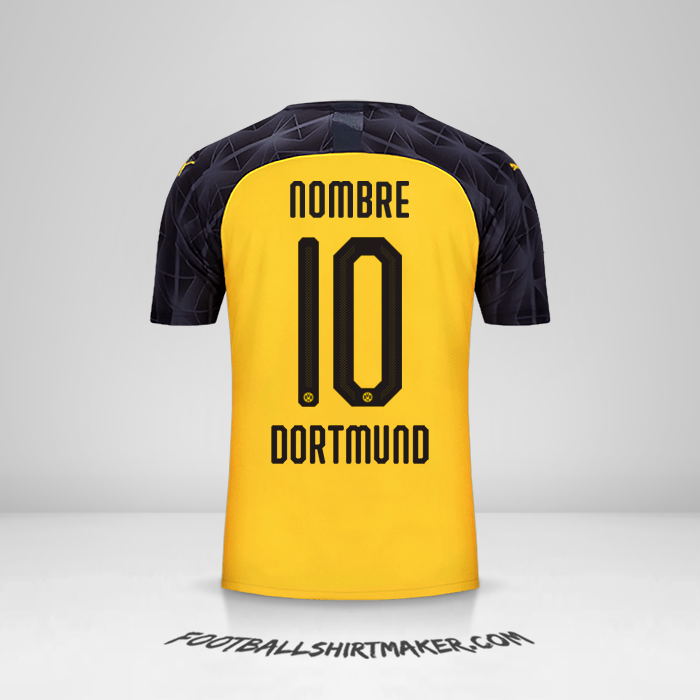 Camiseta Borussia Dortmund Cup 2019/20 -  nombre - 10