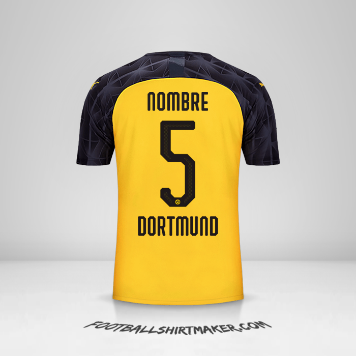 Jersey Borussia Dortmund Cup 2019/20 -  nombre - 5