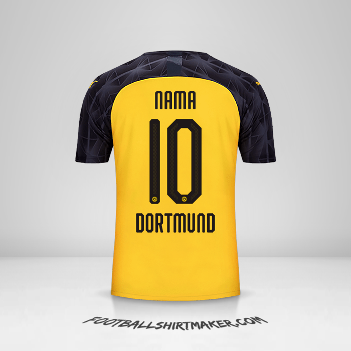 Jersey Borussia Dortmund Cup 2019/20 -  nama - 10