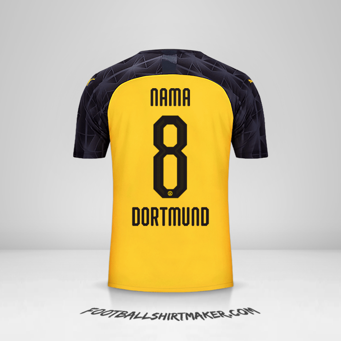 Jersey Borussia Dortmund Cup 2019/20 -  nama - 8