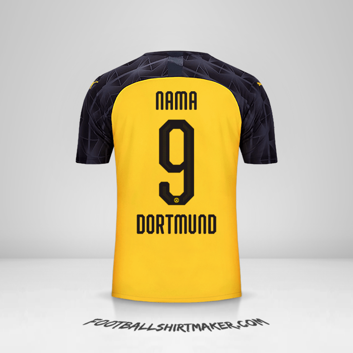 Jersey Borussia Dortmund Cup 2019/20 -  nama - 9