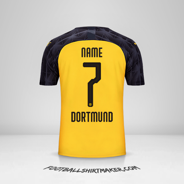 Jersey Borussia Dortmund Cup 2019/20 -  name - 7