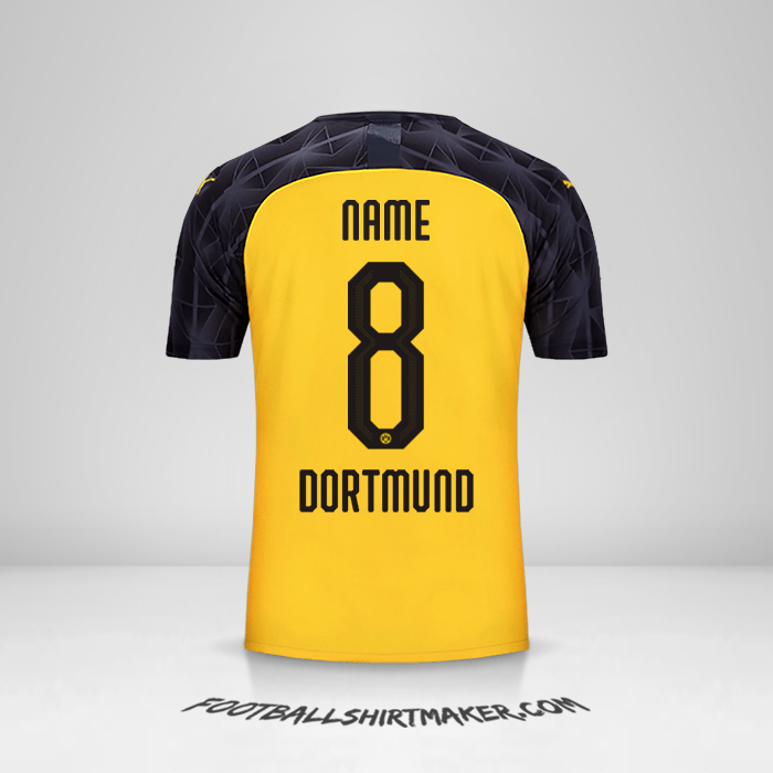 Jersey Borussia Dortmund Cup 2019/20 -  name - 8