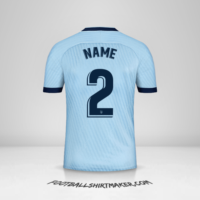 Jersey Atletico Madrid 2019/20 Third -  name - 2