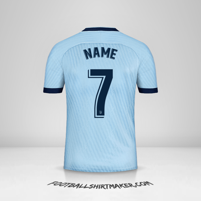 Shirt Atletico Madrid 2019/20 Third -  name - 7