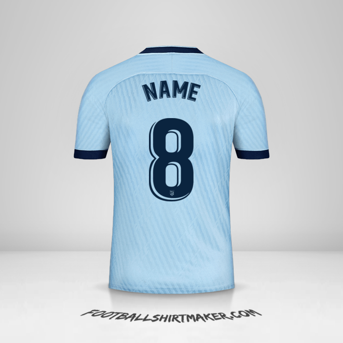 Shirt Atletico Madrid 2019/20 Third -  name - 8