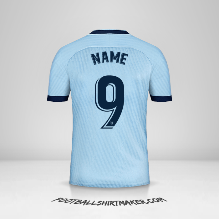 Shirt Atletico Madrid 2019/20 Third -  name - 9